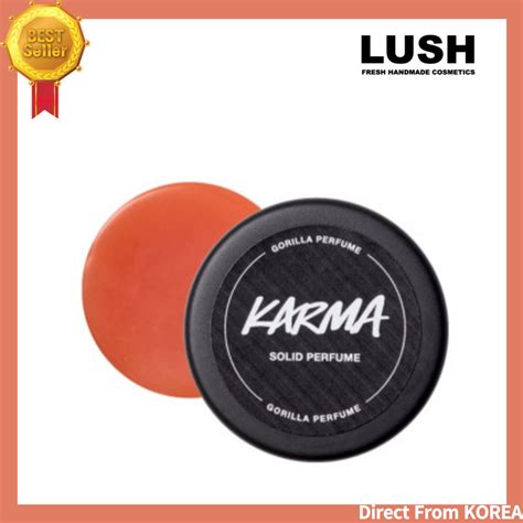 karma lush solid perfume.